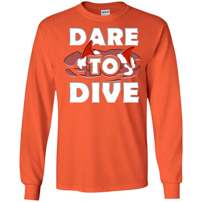 Every Day Of Dare To Dive Shark T-shirt 2018 Orange