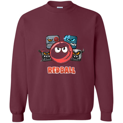 The Crew T-shirt Red Ball 4 T-shirt Maroon