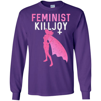 Feminist Killjoy Proud Female T-shirt Purple
