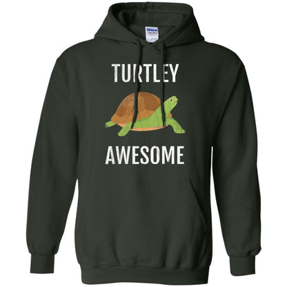 Turtle T-shirt Turtley Awesome Forest Green