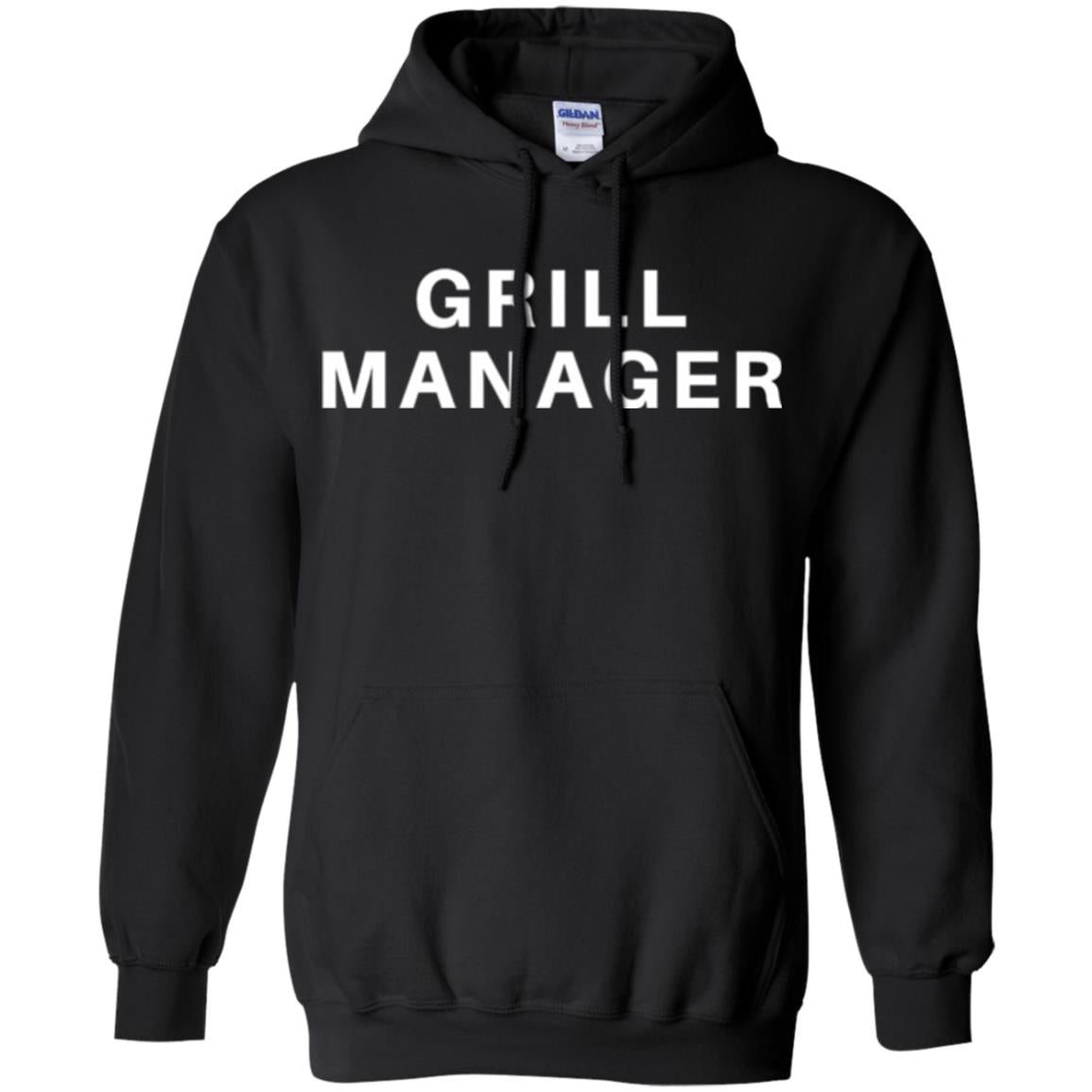 Cooking T-shirt Grill Manager Black