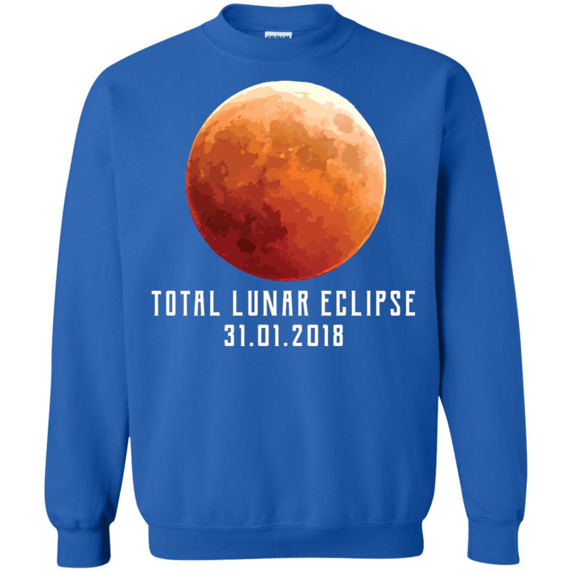 Total Lunar Eclipse Shirt 2018 Astronomy Gift Blood Moon Royal