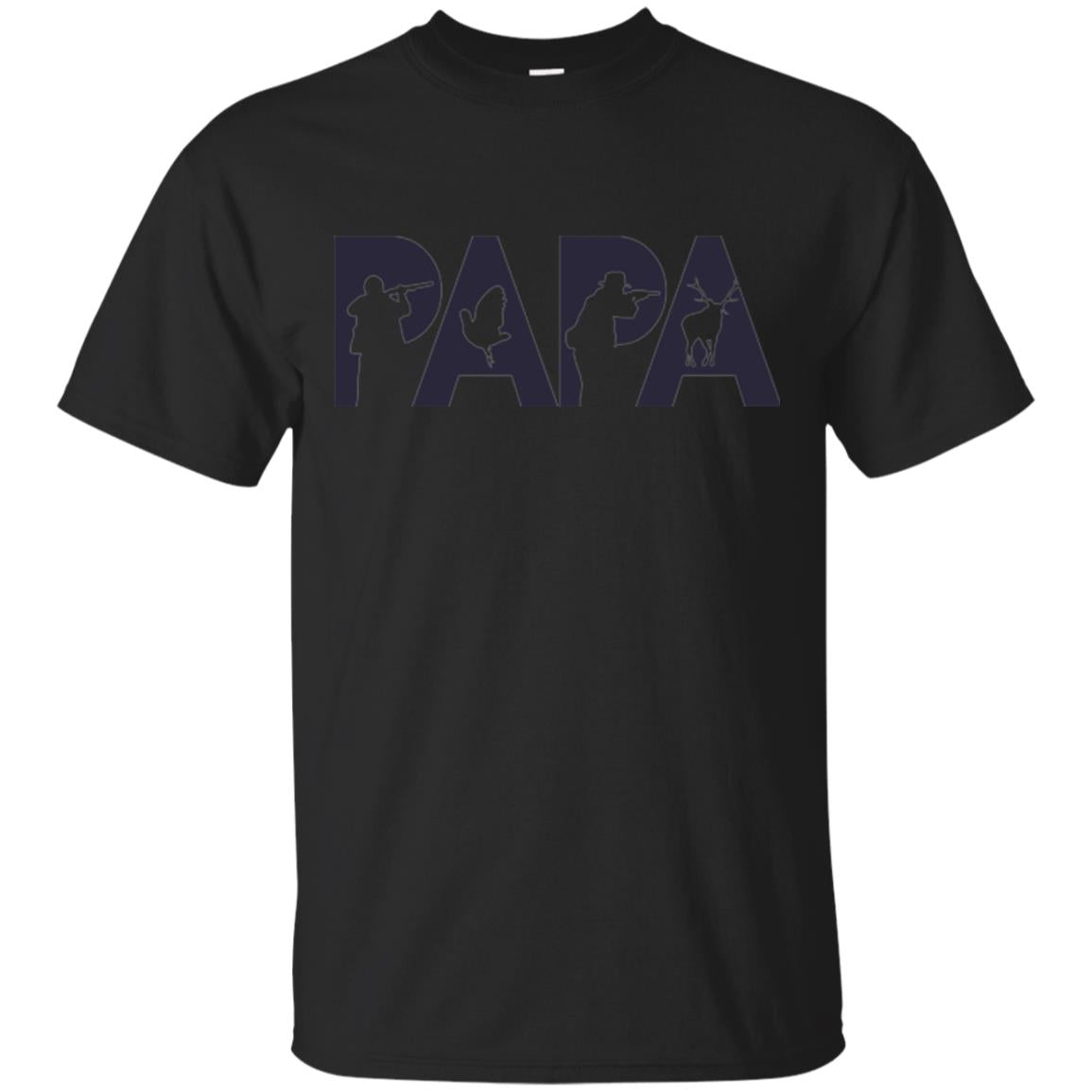 Hunter Dad T-shirt Black