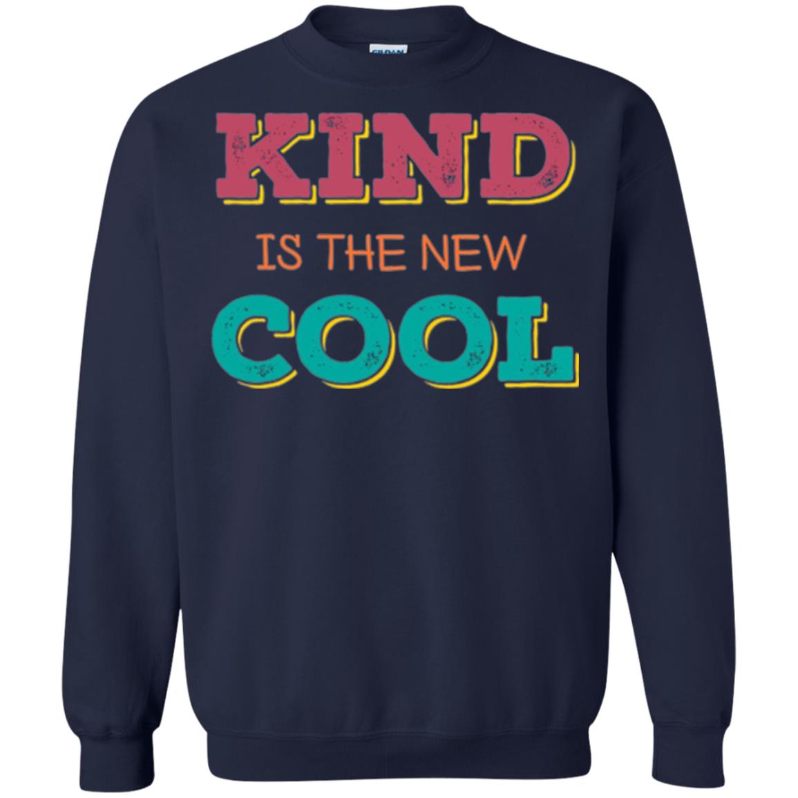 Anti Bullying T-shirt Kind Is The New Cool Navy