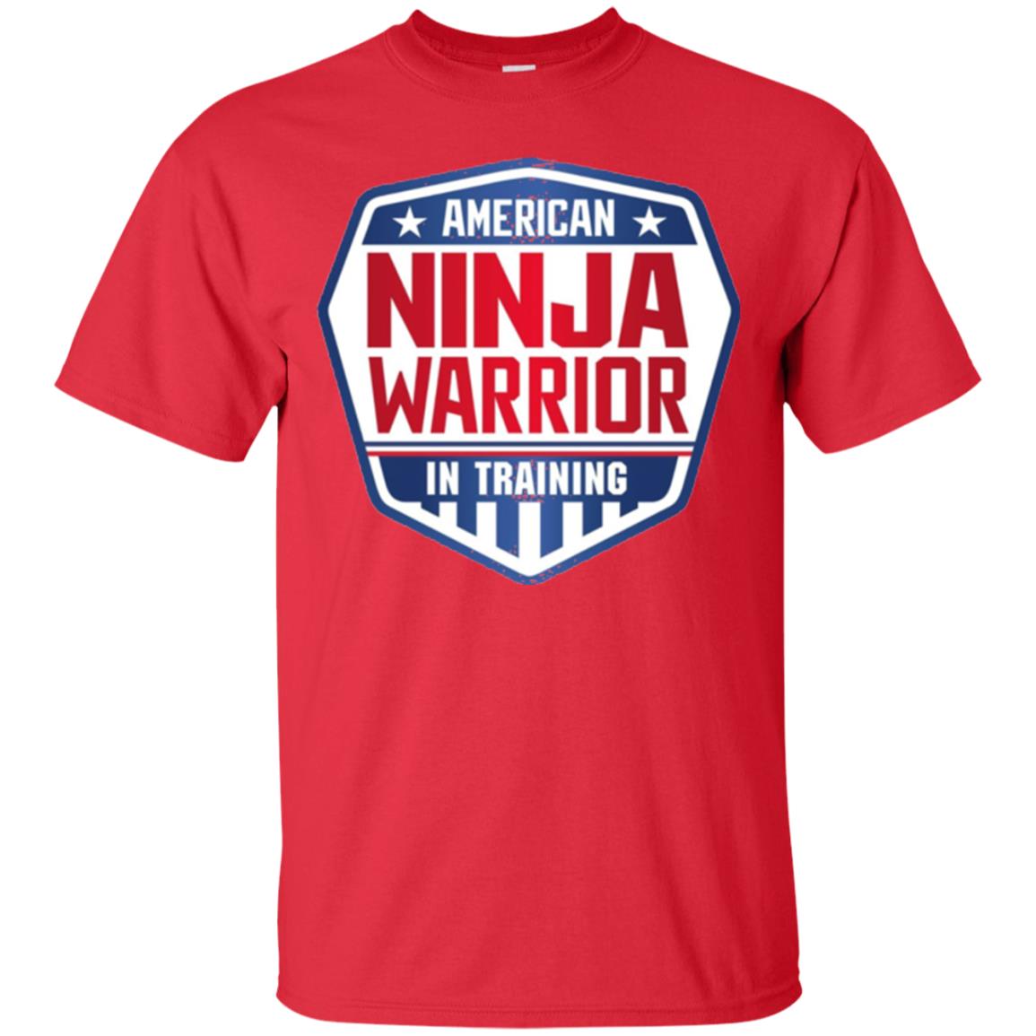 American Ninja Warrior In Training T-shirt Red