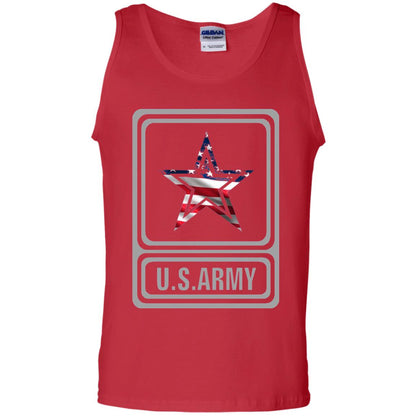 United States Army Original Us Flag T-shirt Red