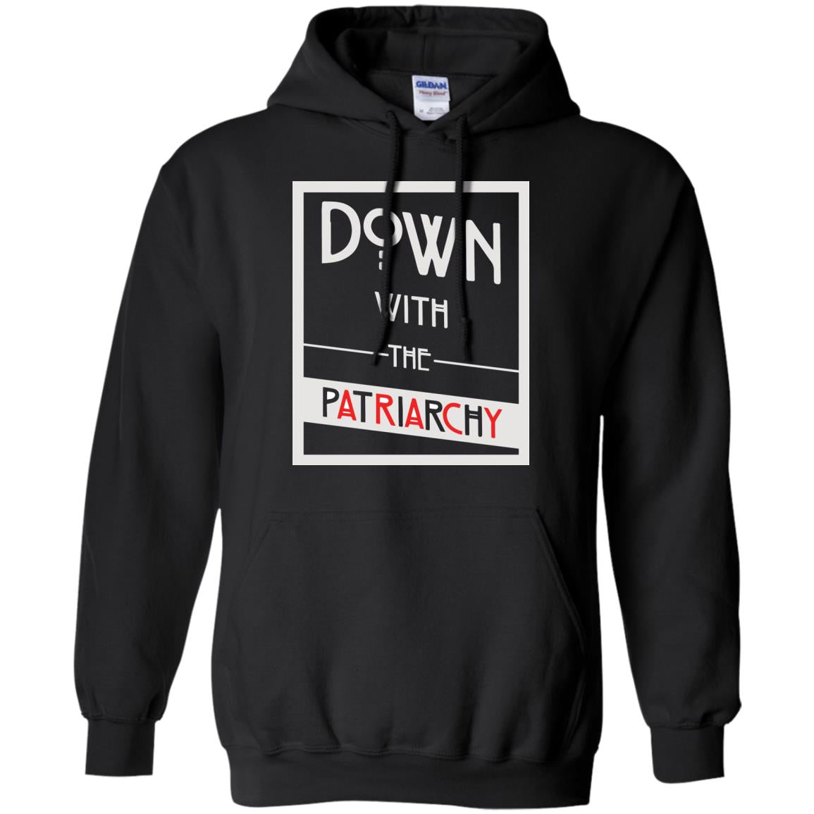 Down With The Patriarchy Shirt Black