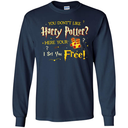 You Don_t Like Harry Potter Here Your I Set You Free Movie T-shirt Navy