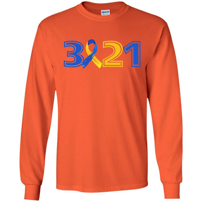 Awareness March 21 World Down Syndrome Day T-shirt Orange
