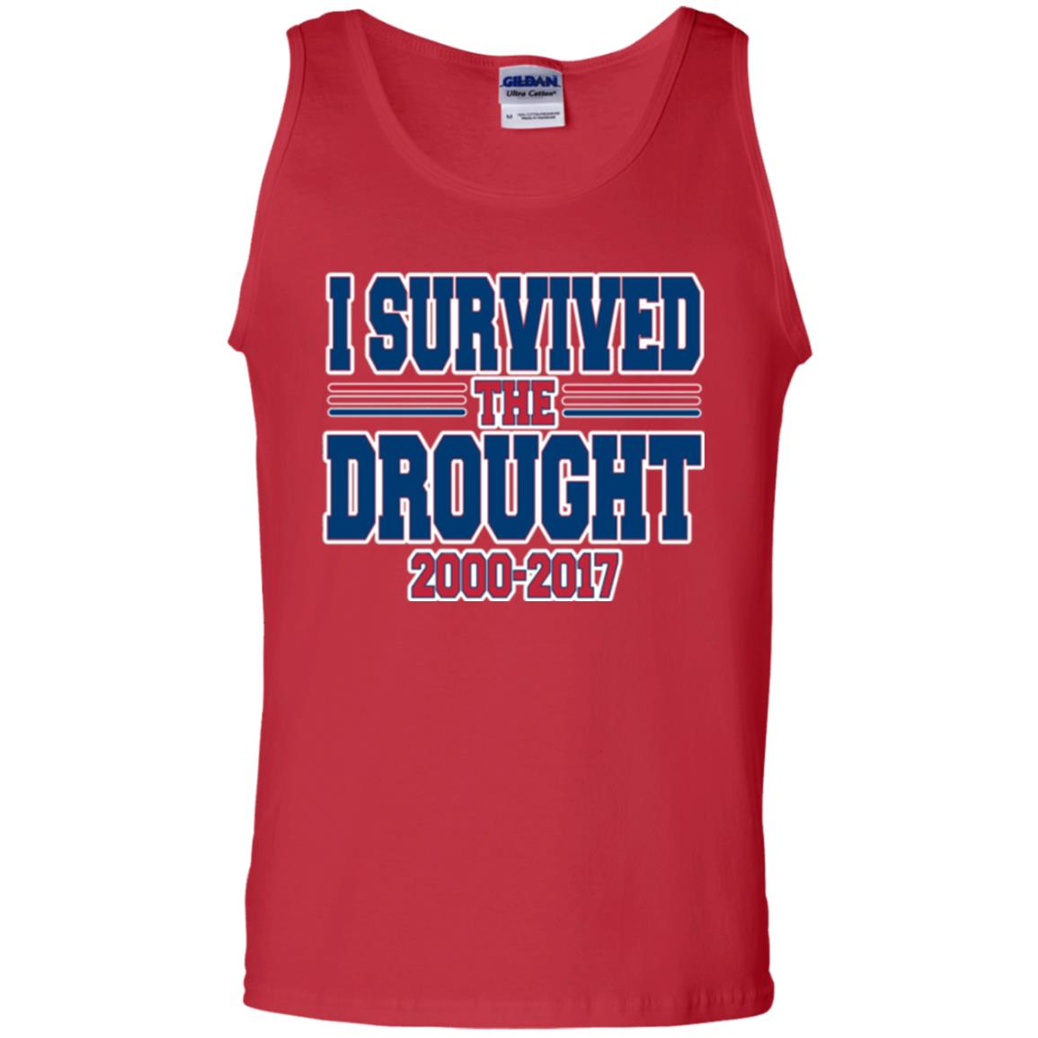 Buffalo Playoff T-shirt I Survived The Drought Red