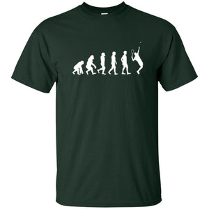 Evolution Of Tennis Player T-shirt