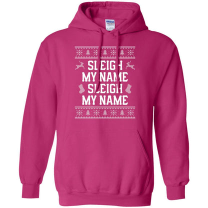 Christmas T-shirt Sleigh My Name Heliconia