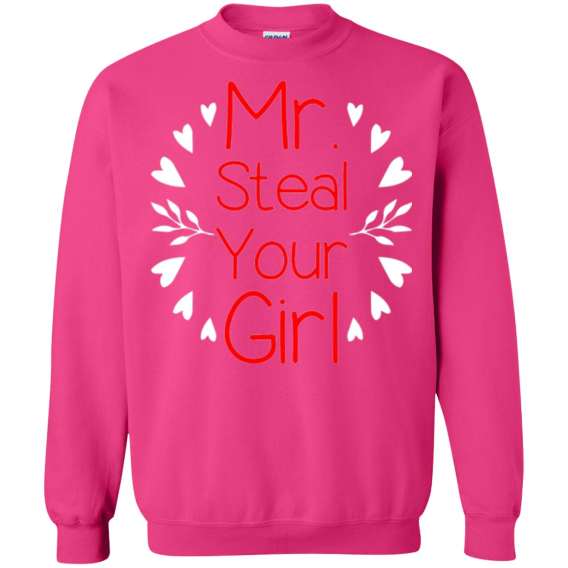 Funny Valentines Day Shirt Mr Steal Your Girl Heliconia
