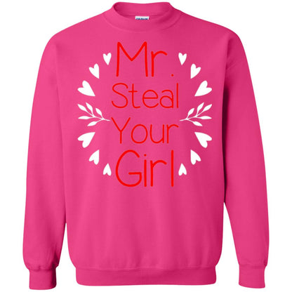 Funny Valentines Day Shirt Mr Steal Your Girl Heliconia