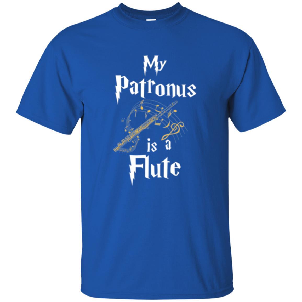 Musician T-shirt My Patronus Is A Flute Royal