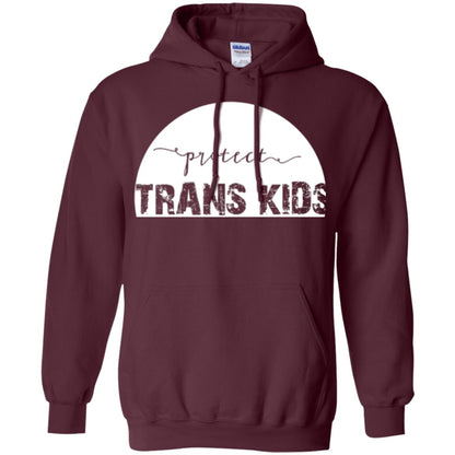 Protect Trans Kids T-shirt Maroon