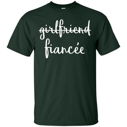 Fiance Engagement Party T-shirt Girlfriend Fiancee Forest