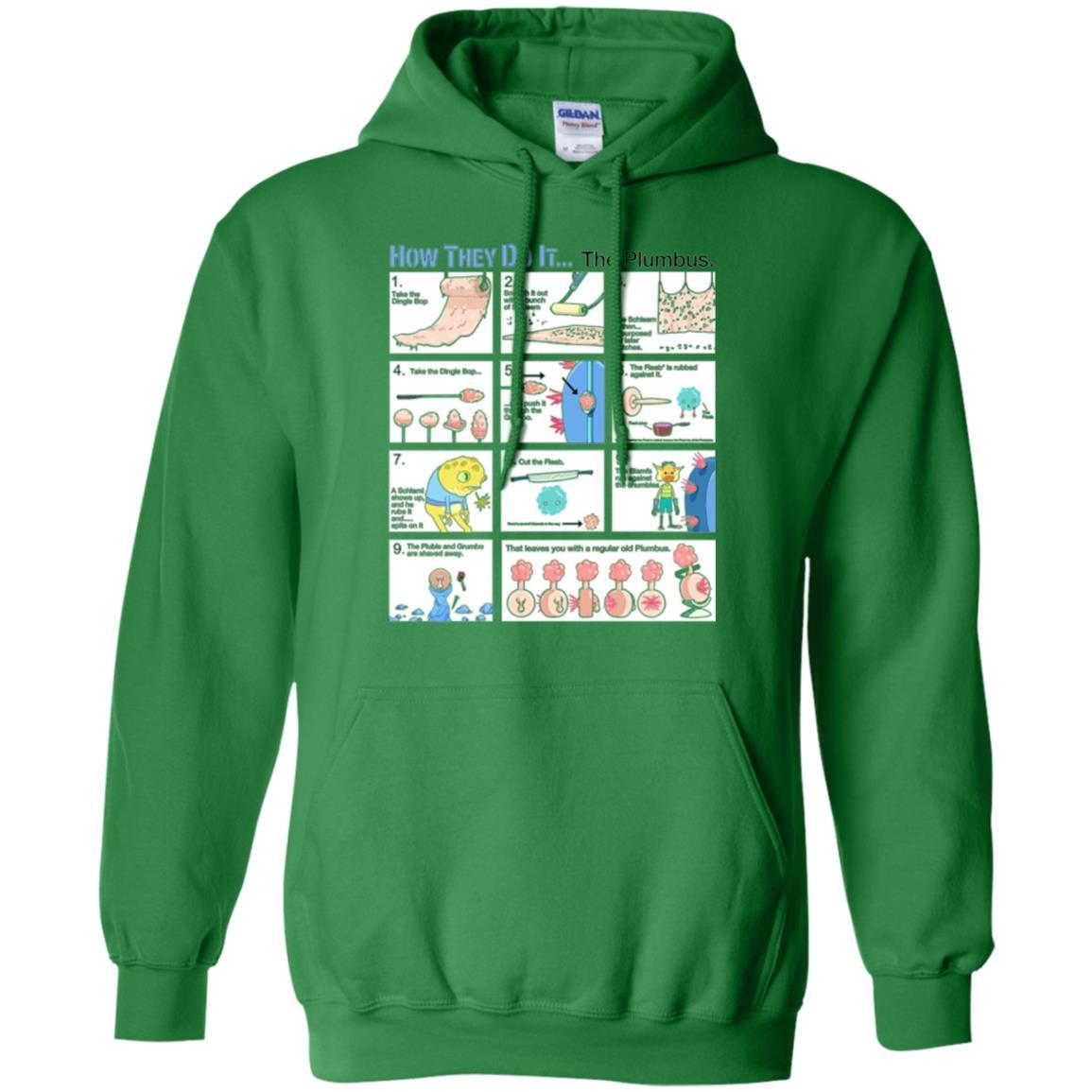 Film T-shirt How They Do Itthe Plumbus Irish Green