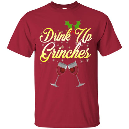 Christmas T-shirt Drink Up Grinches Cardinal