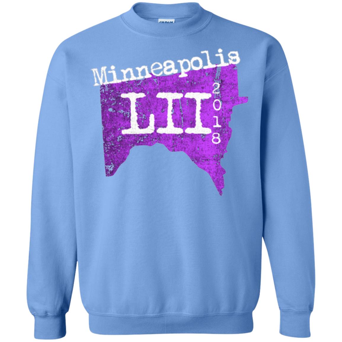 Football Lover T-shirt Minneapolis Minnesota 2018 T-shirt Carolina Blue