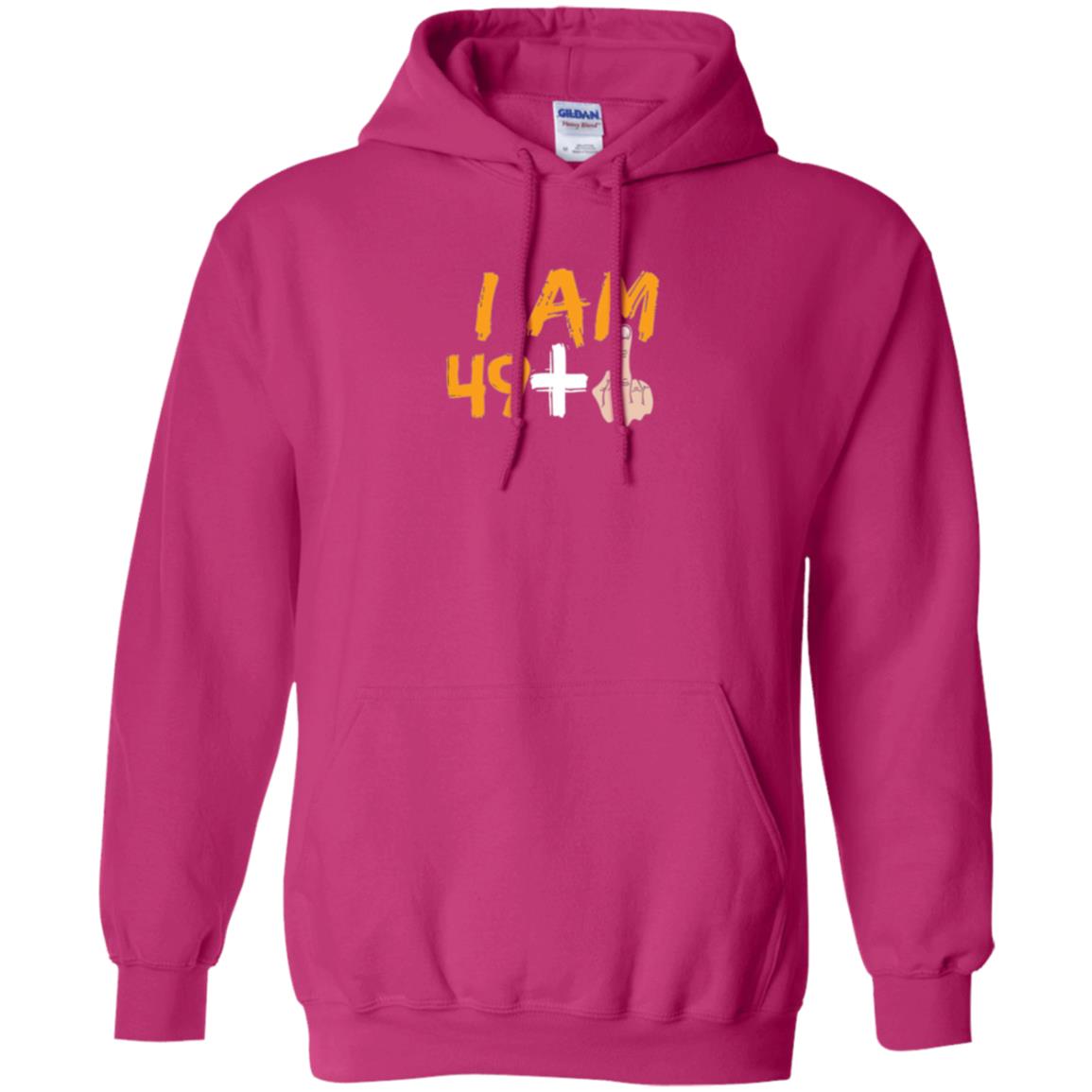 50th Birthday T Shirt I Am 49 Plus Heliconia