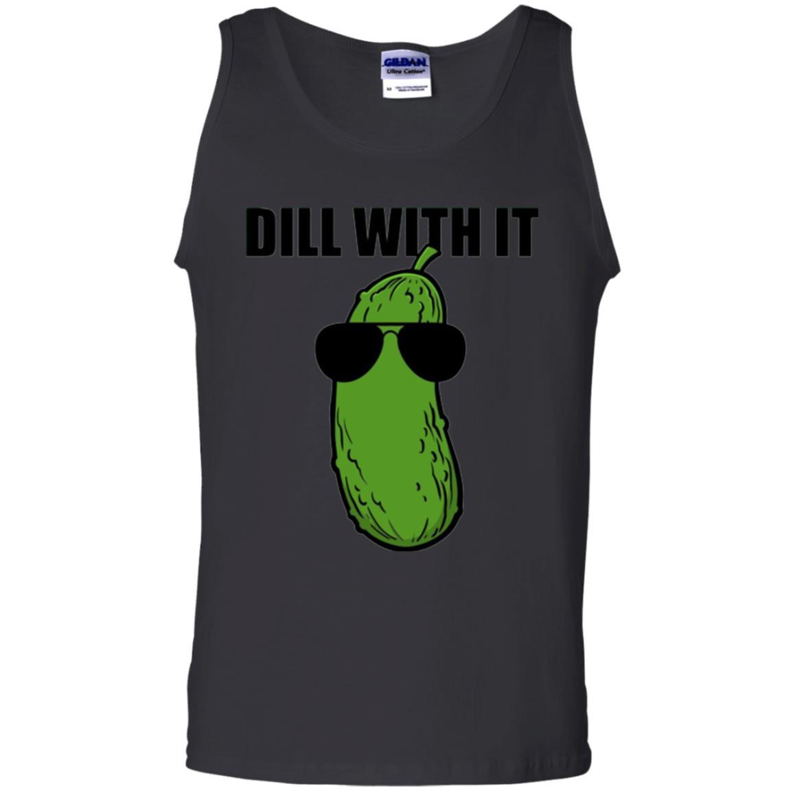 Cucumber T-shirt Dill With It Black