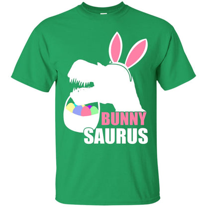 Bunnysaurus Easter Dinosaur Lover Shirt Irish Green