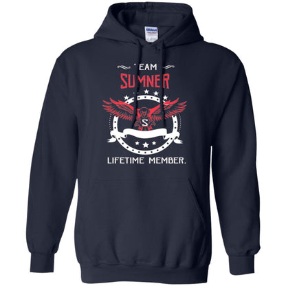 Team Sumner Lifetime Member Family T-shirt Navy