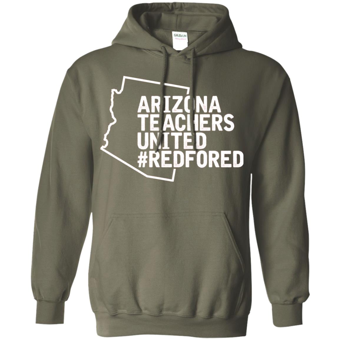 Arizona Teacher Shirt Red For Ed #redfored Military Green