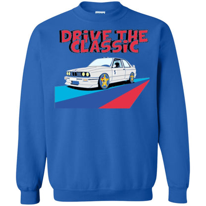 Classic Drive Vintage Collectors Bmw Lovers T-shirt Royal