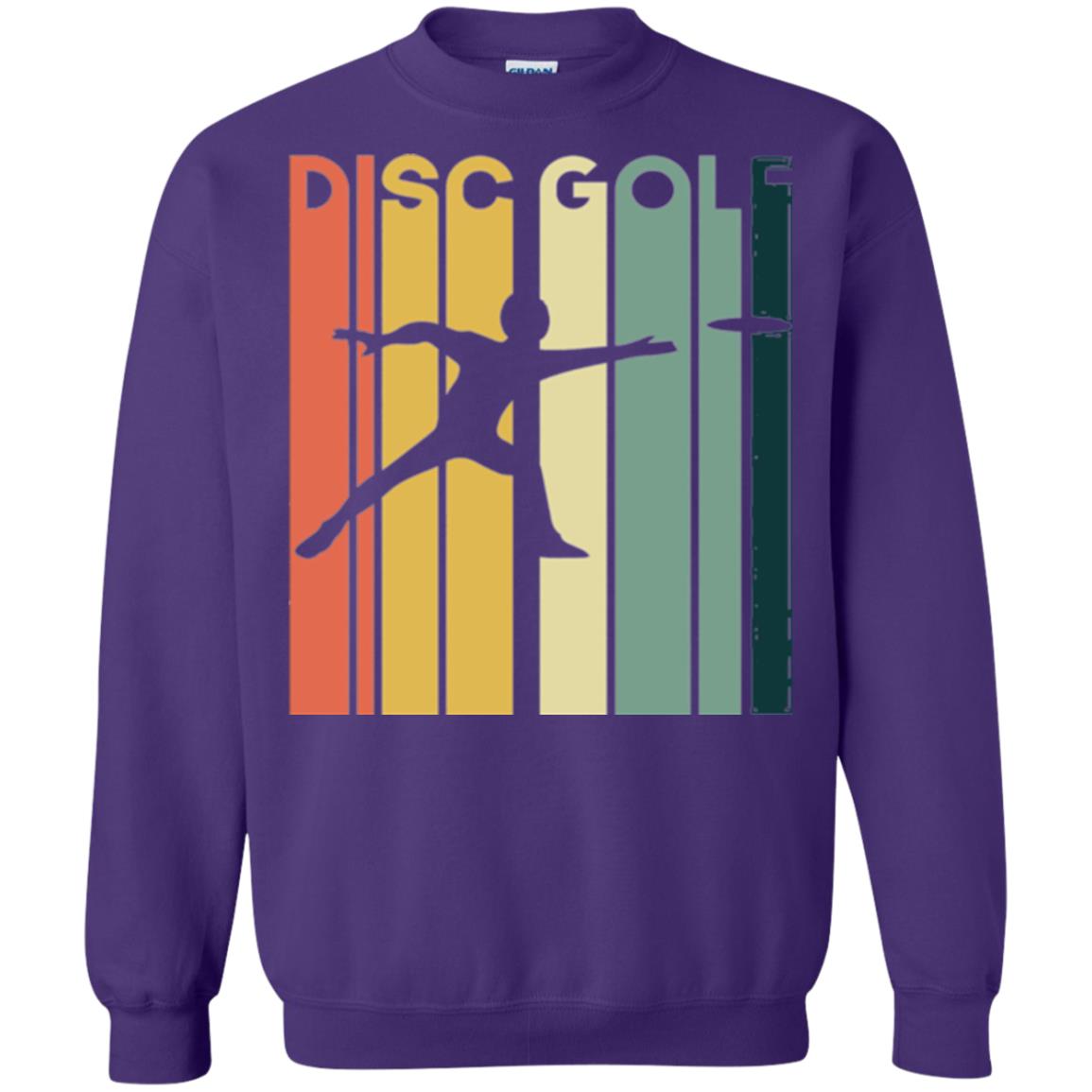 Disc Golf Retro Vintage T-shirt Purple