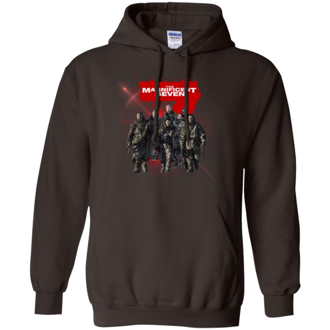 The Magnificent Seven Game Of Thrones Version T-shirt Dark Chocolate