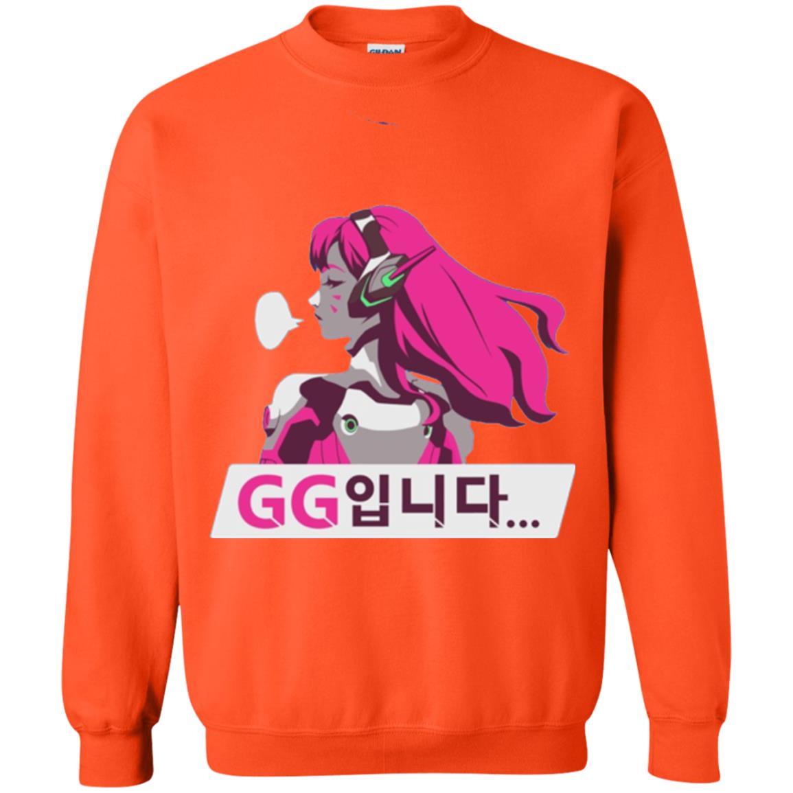 Overwatch D. Va Gg Spray T-shirt Orange