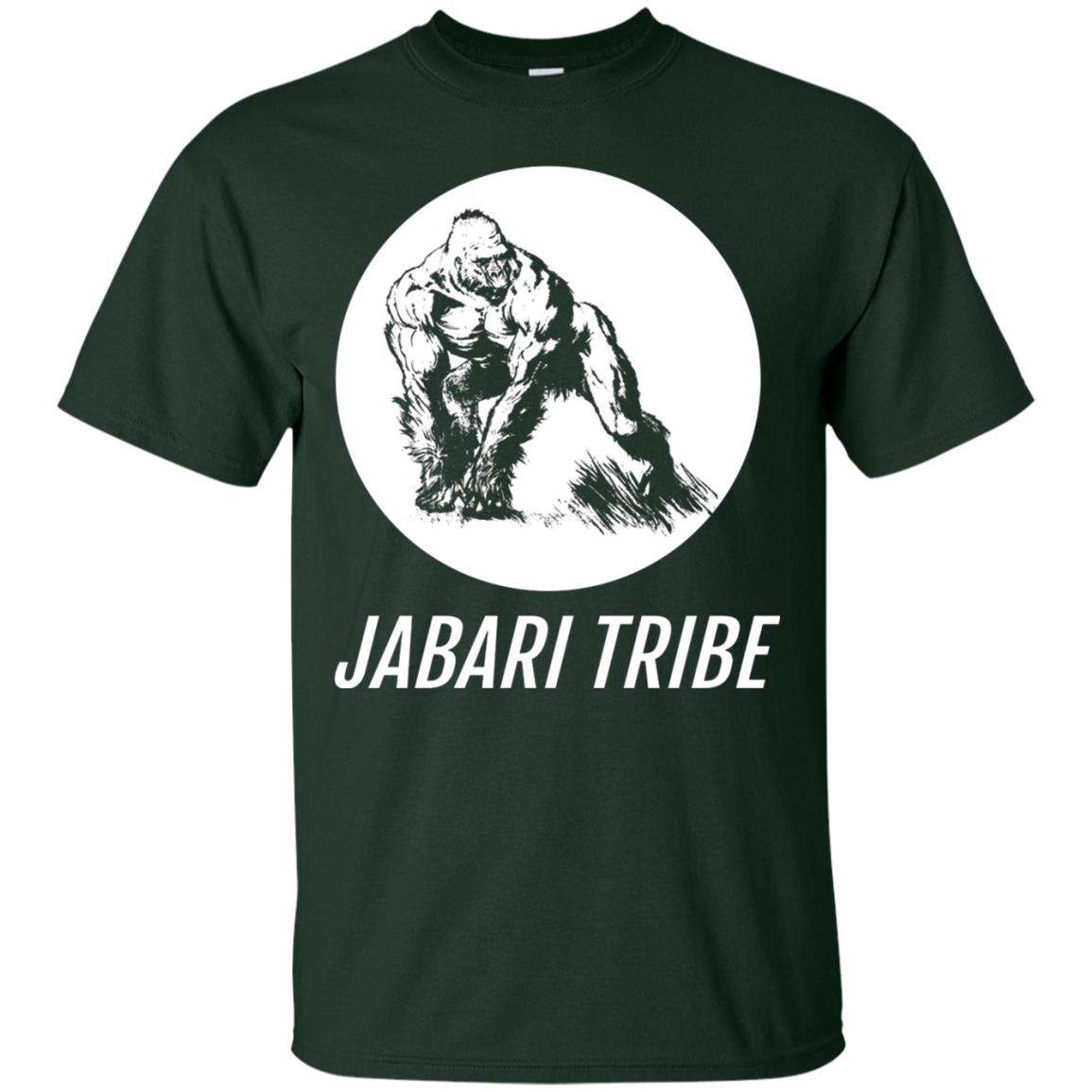 Jabari Tribe White Gorilla T-shirt Forest