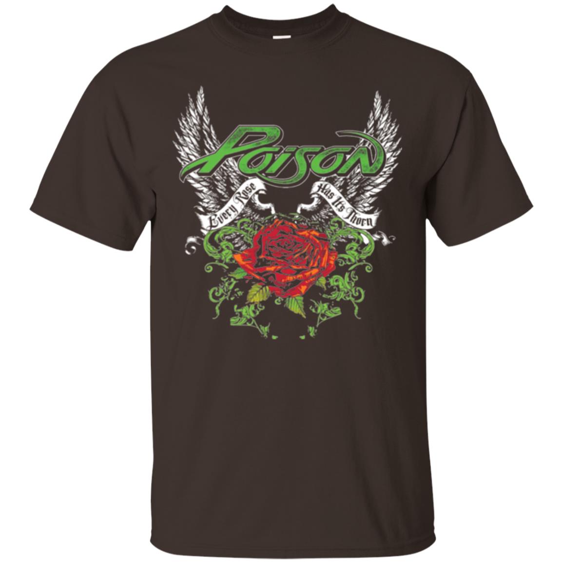 Poison Thorns Wings T-shirt Dark Chocolate