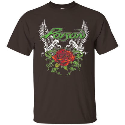Poison Thorns Wings T-shirt Dark Chocolate