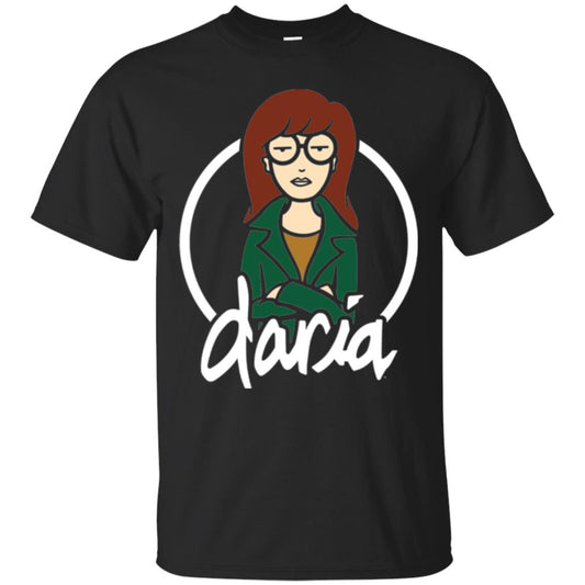 Mtv Daria T-shirt Mad At The World Black