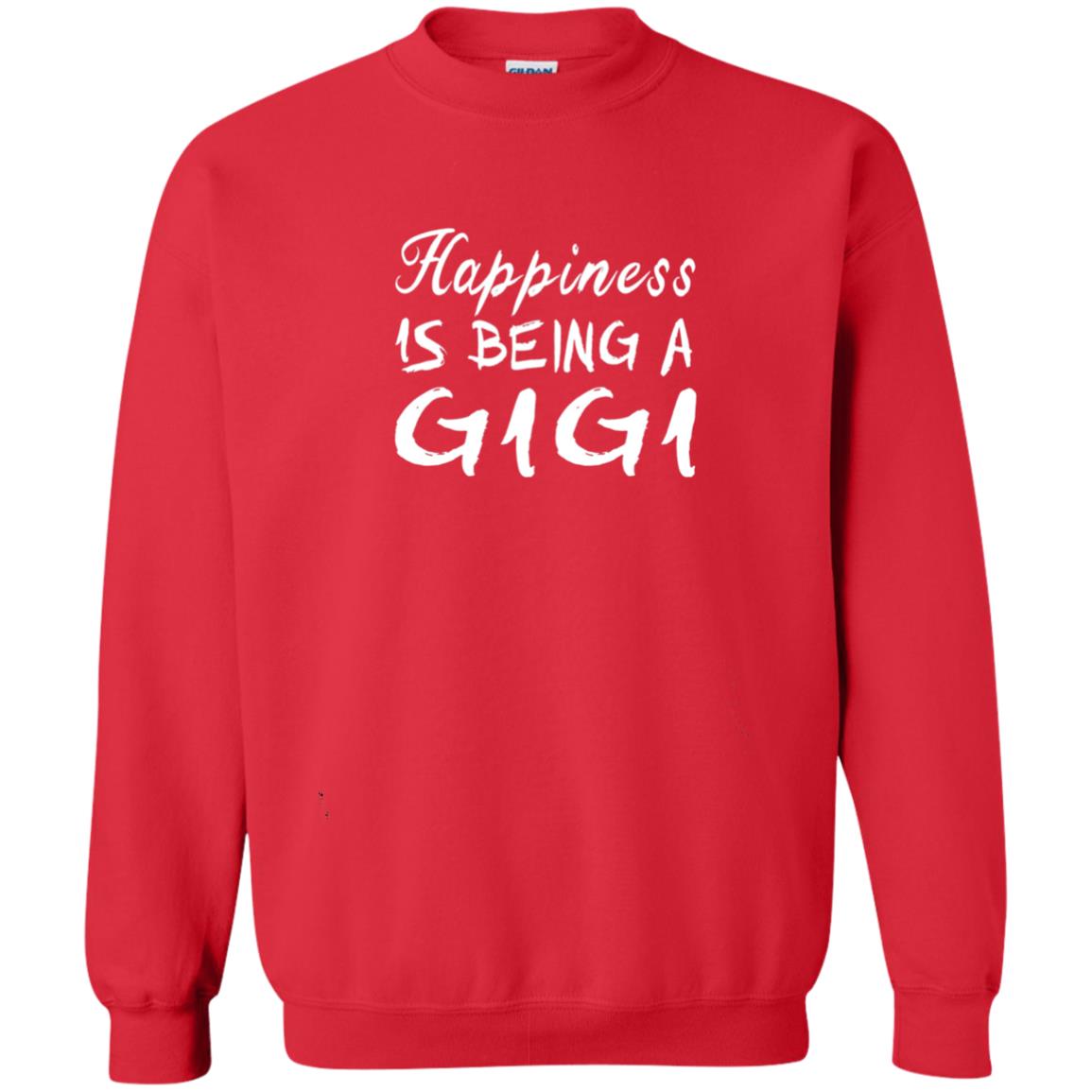 Happiness Is Being A Gigi Grandma Shirt Red