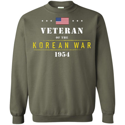 Veteran Of The Korean War 1954 T-shirt Military Green