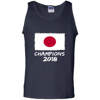 Football Lover T-shirt Japan Champions 2018 T-shirt Navy