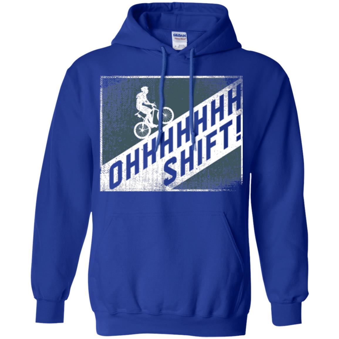 Cyclist T-shirt Oh Shift Royal