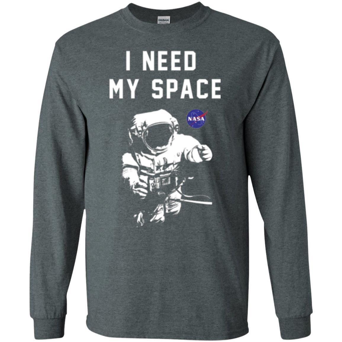 Astronaut T-shirt I Need My Space T-shirt Dark Heather