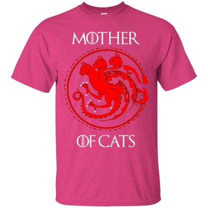 Cat Lover T-shirt Mother Of Cats Hot Heliconia