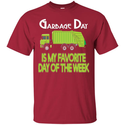Garbage Day Truck T-shirt Garbage Day Is My Favorite Cardinal