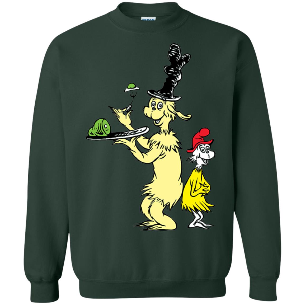 Dr. Seuss I Like Green Eggs And Ham T-shirt Forest Green
