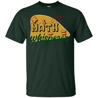 Math Whisperer Mathematics Teacher Shirt Forest