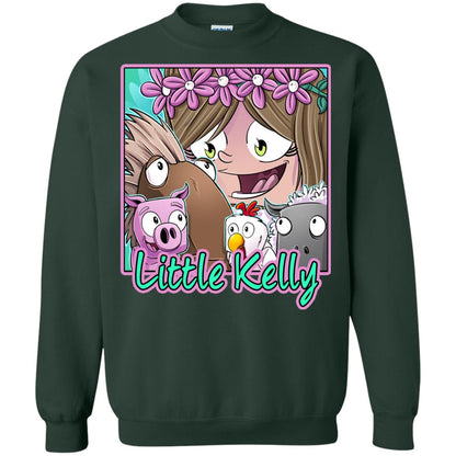 Little Kelly Minecraft Little Club Adventures Shirt Forest Green