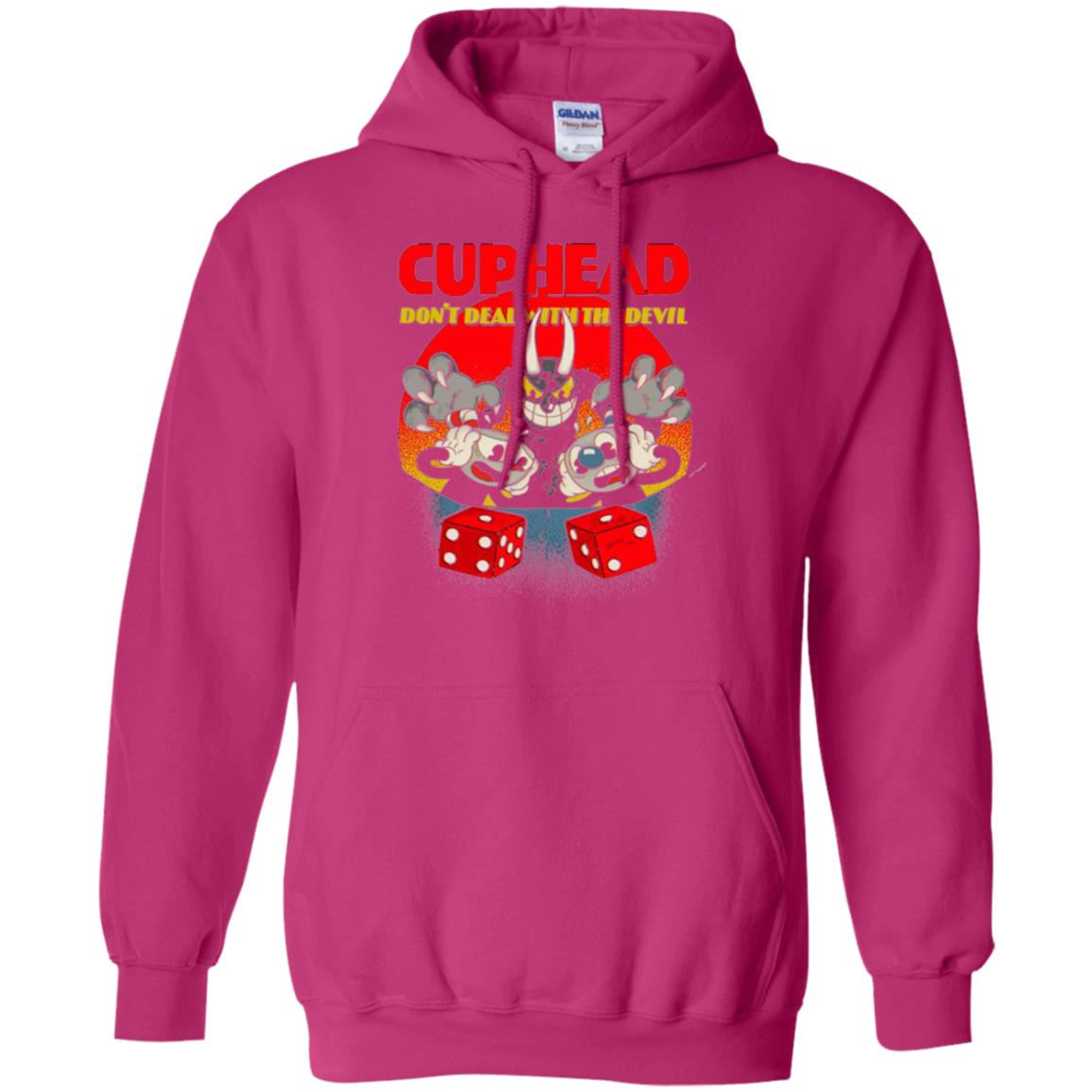 Video Game T-shirt Cuphead And Mugman Devil_s Dice Heliconia