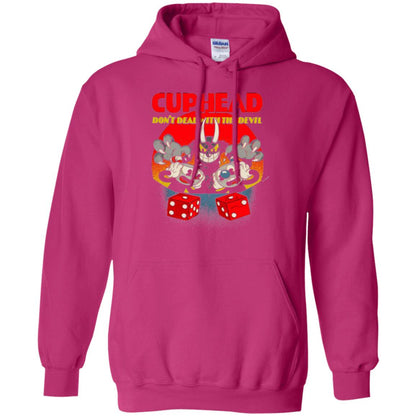 Video Game T-shirt Cuphead And Mugman Devil_s Dice Heliconia