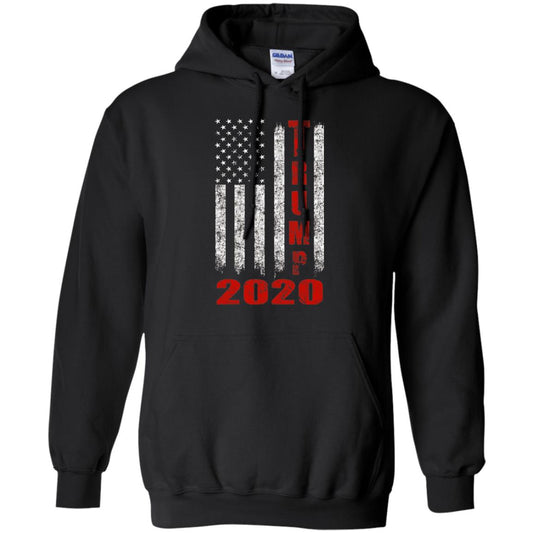 American Flag Vintage Design Trump 2020 T-shirt Black